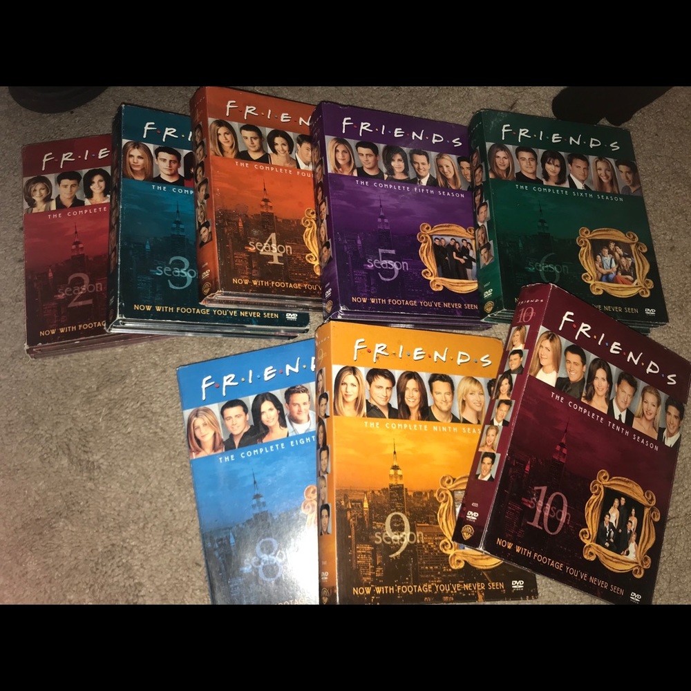 F.R.I.E.N.D.S DVD set (missing 2 seasons)